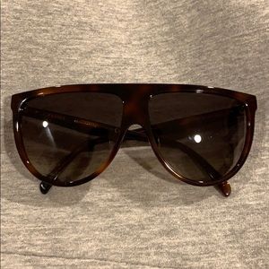 Céline Flat-top Gradient Aviators